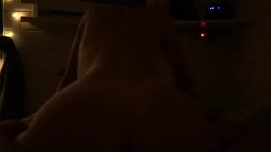 Perfect butt teen riding my dick