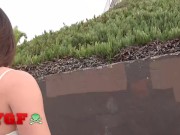 MY GF - Alison Rey's Favorite Fetish Is To Flash Her Amazing Tits And Round Ass Out In Public 1/16