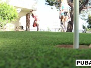 Brooke as Alice & Olivia as Minnie fuck 15/16