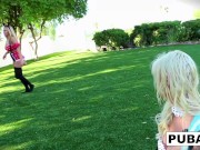 Brooke as Alice & Olivia as Minnie fuck 2/16