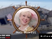 Airheaded Ginger Spitroasted By Hunk Professor & Muscle Bear Skipper - Lauren Phillips - Biphoria 2/16