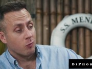 Airheaded Ginger Spitroasted By Hunk Professor & Muscle Bear Skipper - Lauren Phillips - Biphoria 3/16