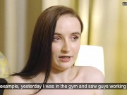 Big tits virgin teen Dusya Ulet casting 6/16