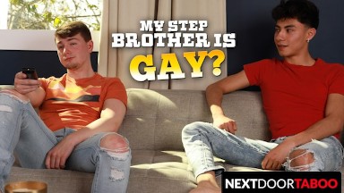 Straight Hunk 1st Time Gay Fuck wt Twink Stepbro - Masyn Thorne, Luca Ambrose - NextDoorTaboo