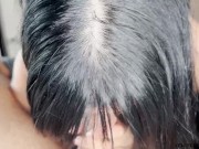 We were trying to study but he got distracted 12/16