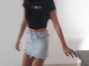 I put my lush toy in my pussy and my boyfriend takes control of my lush until he makes me cum 3/16