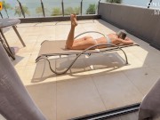 I woke up to my teenage stepsister teasing me on the balcony - AdaKham 1/16