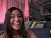 Explicit never-before-seen BTS footage of the beautiful Xxlayna Marie on set! More Than A Handy! 15/16