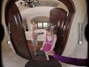 VR Bangers Stepmom & Daughter Fuck in VR Porn 3/16