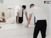 Sexy Euro Babe Candee Licious Banged By Big Dick Skinny Guy - LETSDOEIT 3/16