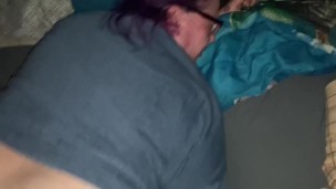 Lonely stepsister gets fucked by stepbrother and takes big load on her face.