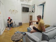 HUNT4K. Pussy for Pizza. Hot sex with Maya Sinn 15/16