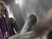 I got so WET and HORNY watching him Painting.. That I Decided to FUCK His ASS With a STRAP-ON DILDO 3/16