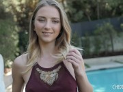 All Natural Petite Blonde Teen Macy Meadows Takes Dan Ferrari Doggystyle 1/16