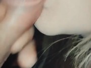 Wife cheats on husband with brother in law and let's him feed her his cum 12/16