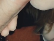 Wife cheats on husband with brother in law and let's him feed her his cum 7/16