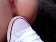 Nonstop Hardcore Creampie: Daddy Fucks Me in Every Position – Sneakers Covered! 16/16