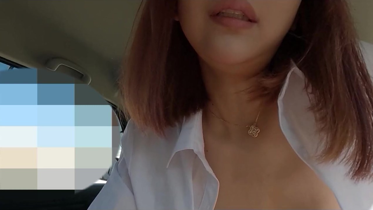 美人メガネお姉さんOLになって帰ってきたあの娘！②駐車場で濃厚車内生セックス　気持ち良すぎて飛び散る大量射精！ - Video di sesso gratis - RedTube