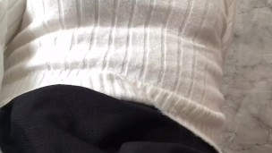 にあのオナニー。パンツの中でイッちゃいました。