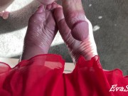 Cum on my soles 15/16