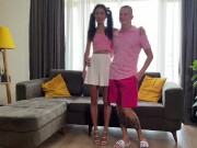 Filming homemade porn with my stepsister and her boyfriend 1/16