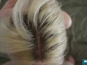 Inked blonde babe hungry for cock 16/16