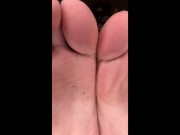 Showing my black socks and feet while humilate you (full Video) 16/16