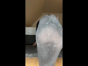 Showing my black socks and feet while humilate you (full Video) 9/16