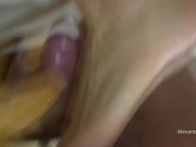 BAREFootjob Deluxe! Cum explosion XXL 8/16