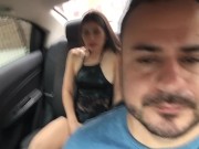 I have my lush toy in my pussy and the driver has control of my toy and makes me cum in the uber 9/16