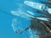 Hottest Hungarian milf Angelica gets horny underwater 13/16