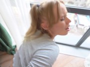 Stepbro, why don't you pay attention to me, I want to suck your cock and hot cum on my face 14/16