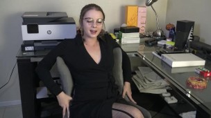 Sexy CEO Lola Leda smokes while you stroke (Trailer- Full vid on OF & MV)