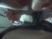 Strap On Stories- 455 A HARD PEGGING WITH MY BIG VIBRATING DILDO MAKES HIM GIVE ME ALL HIS CUM QUICK 4/16