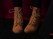 Busty Brit voyeur MILF seduces till cum 1/16