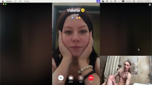 WEBCAM MODEL MAKES HIM CUMS TWICE VIA PRIVATE CALL!