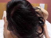 フェラから立ちバックでイク迄のアップ映像 6/16