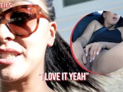 Ersties - Hot Babe Gets Off While She is in a Taxi