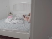 Caught my stepsister masturbating and helped her with a real dick / Dolly Rud 4/16