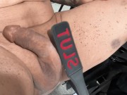 Strap On Stories - Day 75 Testing out my new Electric Wand on a Man Whore. 2/16