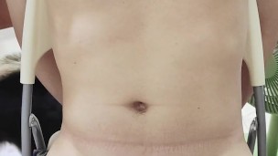 Mistress Using Hanger CBT Slave Boy Tease And Denial Urethral Play Loud Moaning