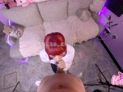 Chainsaw Man POV Makima gets slutty work done! creampie- Kakao chan 2/16