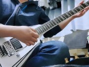 demonstration on catching harmonics when using the tremolo arm. 2/16