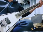 demonstration on catching harmonics when using the tremolo arm. 4/16