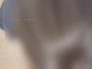 【こっそりフェラ抜き】仕事のミーティング中に痴女な彼女がいきなりフェラしてきて我慢できずに大量射精してしまった♡ 14/16