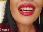 Consuming the tiny shrunken pervert that hid in Her room - A POV with Matriarch Ezada Sinn (preview) 14/16