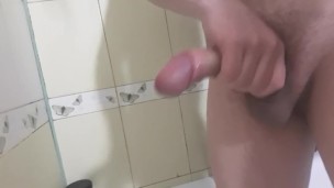 Decided to jerk off in the shower