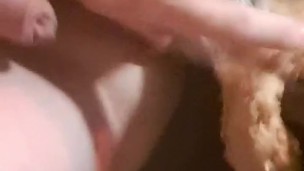 Fetish puppy's birth
