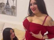 MI amiga TETONA acaba de CUMPLIR sus +18 celebramos con la PIJA DURA de mi NOVIO ft CANDY 4/16