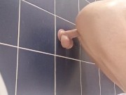 Milf Know how Masturbation with big dildo in bath 1/16